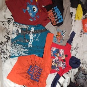 Lot of 6 Boys long sleeved 3T